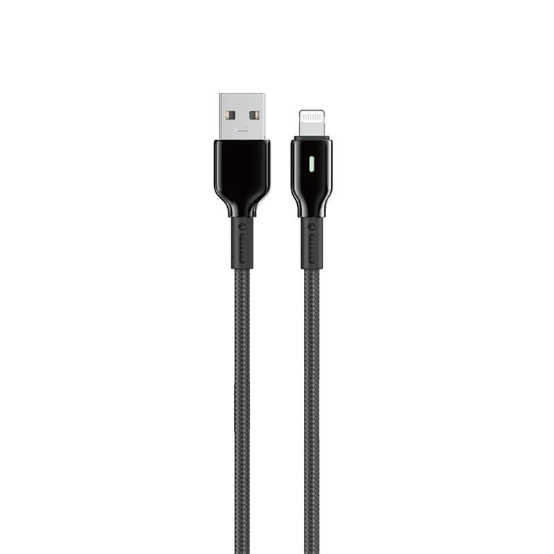 WiWU 12W Duralink Nylon Braided Cable A-L 1M